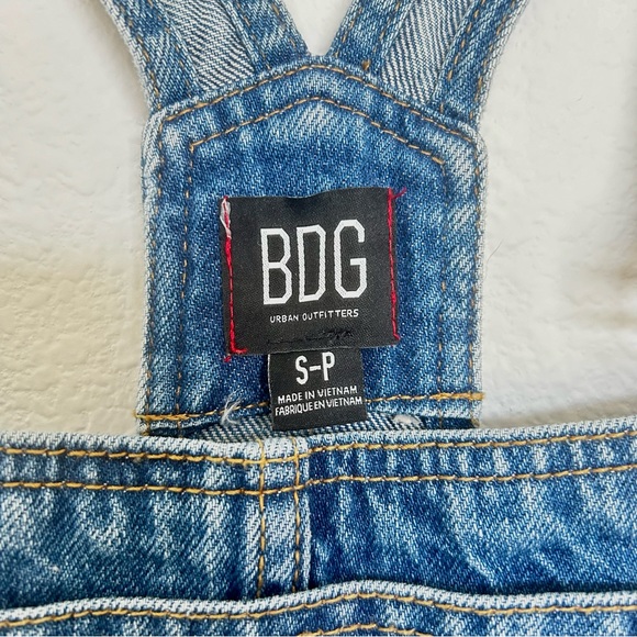 BDG Short Denim Overalls - S - Picture 5 of 11